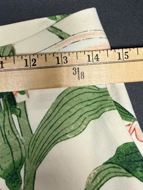 Ann Taylor Floral Wide-Leg Crop Pants - flowy pants - Picture 14 of 16